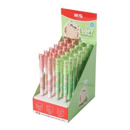Długopis wymazywalny Mg Soft Animals Sowa niebieski 0,7mm (AKPC52R2)