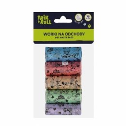 Gadżet Trik Roll Worki na odchody 75szt 4 rolki (560699)
