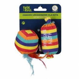 Gadżet Trik Roll zabawki 2szt dla kota (560725)