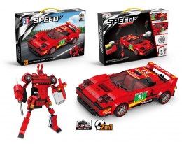 Klocki konstrukcyjne Lean auto robot 2w1 (23571)