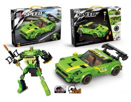 Klocki konstrukcyjne Lean auto robot 2w1 (23572)