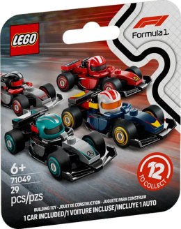 Klocki konstrukcyjne Lego Formuła 1 Kolekcjonerskie bolidy F1® (71049)