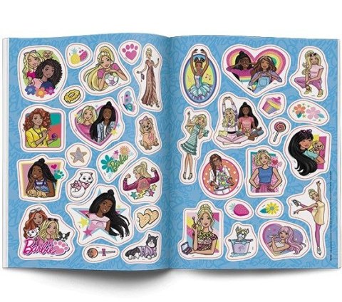 Książeczka edukacyjna Barbie™. 100 Brokatowych Naklejek Ameet (NB 1101) Książeczka edukacyjna Barbie™. 100 Brokatowych Naklejek Ameet (NB 1101)