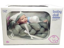Lalka Adar bobas z kocykiem i butelką [mm:] 250 (611870)