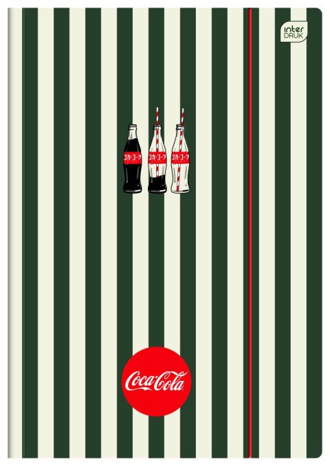 Teczka kartonowa na gumkę COCA COLA SOFT TOUCH A4 mix Interdruk Teczka kartonowa na gumkę COCA COLA SOFT TOUCH A4 mix Interdruk
