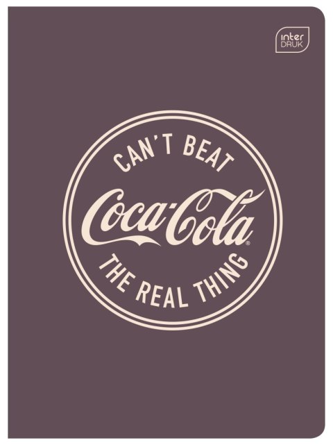 Zeszyt Interdruk HYBRID COCA COLA A5 60k. 70g krata