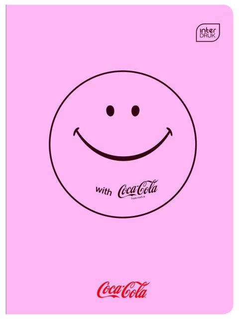 Zeszyt Interdruk HYBRID COCA COLA A5 60k. 70g krata Zeszyt Interdruk HYBRID COCA COLA A5 60k. 70g krata