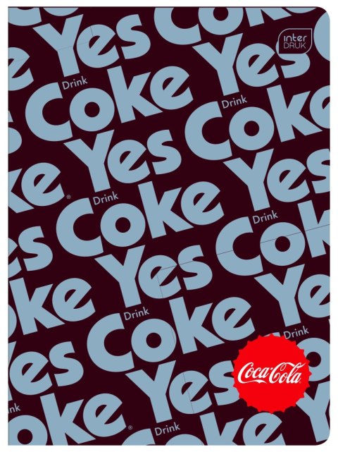 Zeszyt Interdruk HYBRID COCA COLA A5 60k. 70g krata Zeszyt Interdruk HYBRID COCA COLA A5 60k. 70g krata