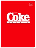 Zeszyt Interdruk HYBRID COCA COLA A5 60k. 70g krata