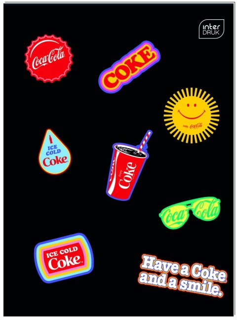 Zeszyt tematyczny Interdruk COCA COLA MAT+UV A6 32k. krata (do słówek) Zeszyt tematyczny Interdruk COCA COLA MAT+UV A6 32k. krata (do słówek)