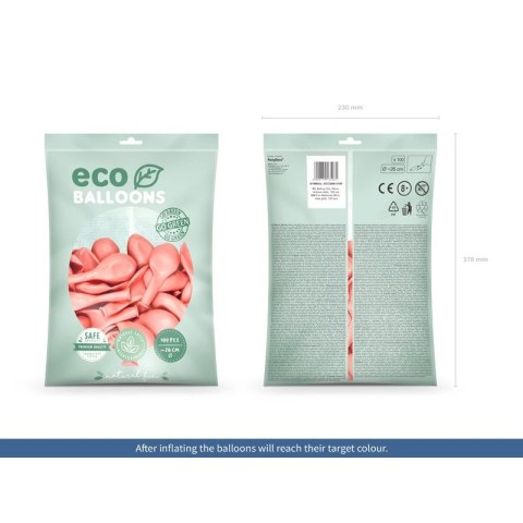 Balon gumowy Partydeco Metalizowane Eco Balloons różowy 260mm (ECO26M-019R) Balon gumowy Partydeco Metalizowane Eco Balloons różowy 260mm (ECO26M-019R)