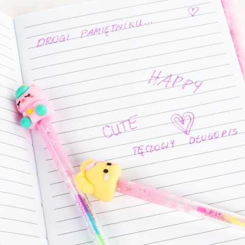 Długopis zelowe wkład mix Kidea (DTFKA)