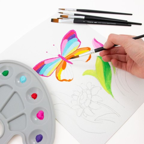 Farby akwarelowe 12ml 12 kolor. Kidea (FAA12KA)