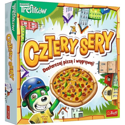 Gra planszowa Rodzina Treflików Cztery Sery Cztery Sery Trefl (02282) Gra planszowa Rodzina Treflików Cztery Sery Cztery Sery Trefl (02282)
