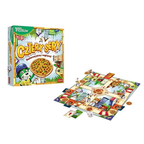 Gra planszowa Rodzina Treflików Cztery Sery Cztery Sery Trefl (02282) Gra planszowa Rodzina Treflików Cztery Sery Cztery Sery Trefl (02282)