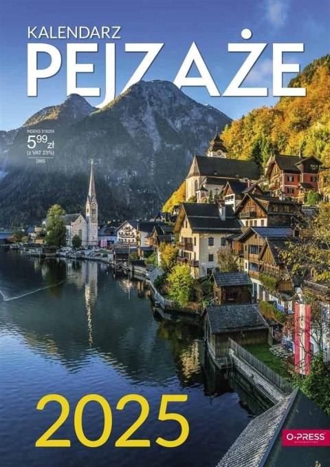 Kalendarz ścienny A4 PEJZAŻE A4 Press (5904830713459) Kalendarz ścienny A4 PEJZAŻE A4 Press (5904830713459)