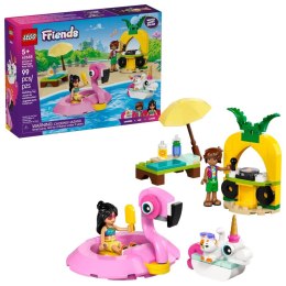 Klocki konstrukcyjne Lego Friends Impreza na basenie z jednorożcem i flamingiem (42658)