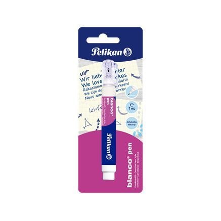 Korektor w długopisie (piórze) Blanco 300940 7ml Pelikan (300001139) Korektor w długopisie (piórze) Blanco 300940 7ml Pelikan (300001139)