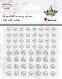 Kryształki Titanum Craft-Fun Series samoprzylepne 50 szt białe (DIY1801A)