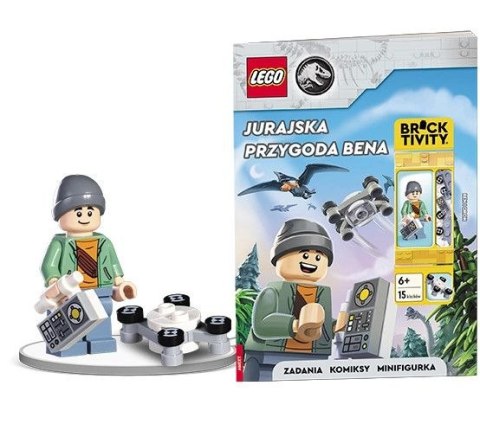 Książeczka edukacyjna Ameet LEGO® Jurassic World™. Jurajska przygoda Bena (LNC 6208) Książeczka edukacyjna Ameet LEGO® Jurassic World™. Jurajska przygoda Bena (LNC 6208)