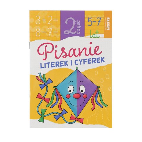 Książeczka edukacyjna pisanie literek i cyferek Literka Książeczka edukacyjna pisanie literek i cyferek Literka