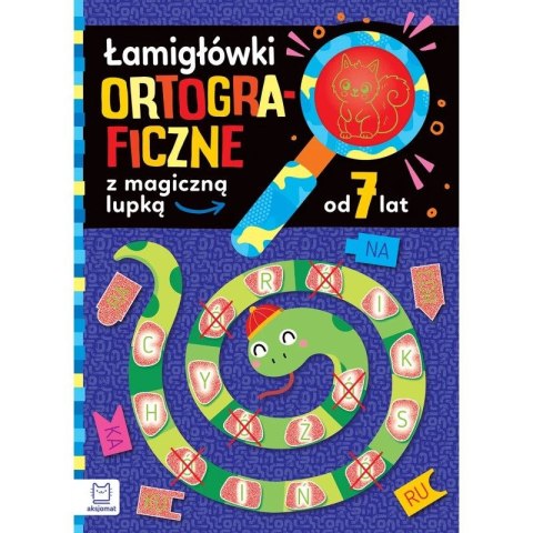 Książka dla dzieci Łamigłówki ortograficzne Aksjomat Książka dla dzieci Łamigłówki ortograficzne Aksjomat