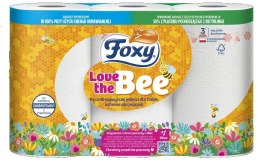 Ręcznik rolka Love Bee papier kolor: biała Foxy