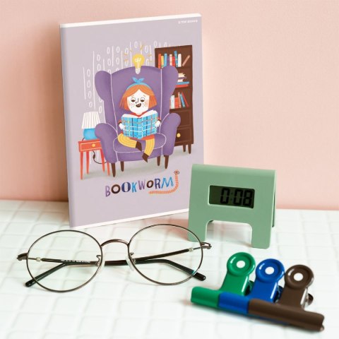 Zeszyt BOOKWORM/RETRO A5 32k. 70g podwójna linia kolor Top 2000 (400169401) Zeszyt BOOKWORM/RETRO A5 32k. 70g podwójna linia kolor Top 2000 (400169401)