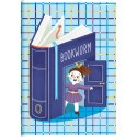 Zeszyt BOOKWORM/RETRO A5 32k. 70g podwójna linia kolor Top 2000 (400169401)