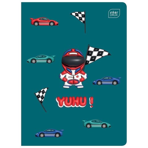 Zeszyt BOYS mix A5 60k. 70g krata Interdruk (5902277366306)