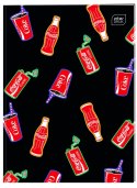 Zeszyt Interdruk COCA COLA MAT+UV A4 32k. 70g krata
