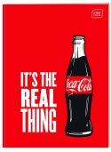 Zeszyt Interdruk COCA COLA MAT+UV A4 32k. 70g krata