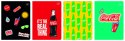 Zeszyt Interdruk COCA COLA MAT+UV A5 32k. 70g trzy linie