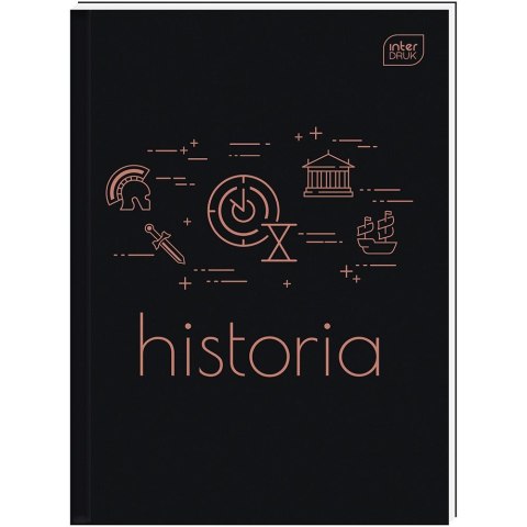 Brulion HISTORIA A5 80k. 70g krata Interdruk Brulion HISTORIA A5 80k. 70g krata Interdruk