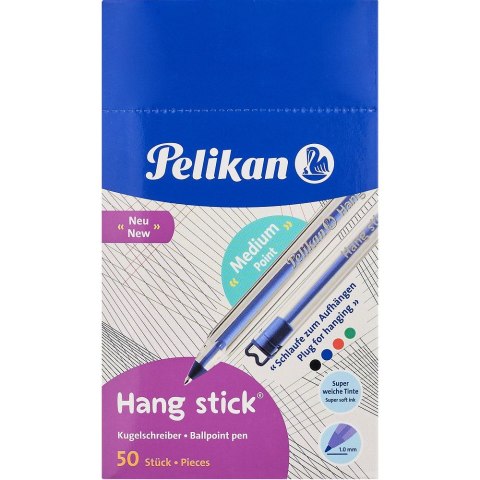 Długopis Hang Stick K86 wkład niebieski 1,0mm Pelikan (400197414)