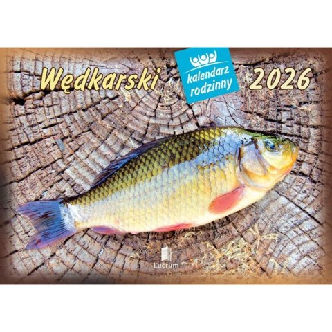 Kalendarz ścienny wędkarski rodzinny 280mm x 200mm Lucrum (WL14) Kalendarz ścienny wędkarski rodzinny 280mm x 200mm Lucrum (WL14)