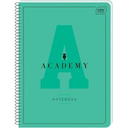 Kołozeszyt (kołonotatnik) Academy Hybrid A5+ 80k. 90g linia Interdruk