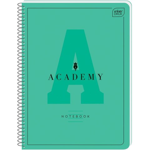 Kołozeszyt (kołonotatnik) Academy Hybrid A5+ 80k. 90g linia Interdruk Kołozeszyt (kołonotatnik) Academy Hybrid A5+ 80k. 90g linia Interdruk