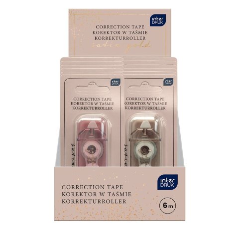 Korektor w taśmie (myszka) Satin Gold mini6 [mm*m] Bebe (6 m)