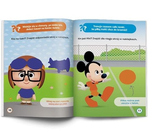 Książeczka edukacyjna Disney Maluch. Ubieranka. Kim jestem? Ameet (MUB 9201) Książeczka edukacyjna Disney Maluch. Ubieranka. Kim jestem? Ameet (MUB 9201)