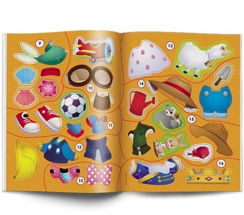 Książeczka edukacyjna Disney Maluch. Ubieranka. Kim jestem? Ameet (MUB 9201) Książeczka edukacyjna Disney Maluch. Ubieranka. Kim jestem? Ameet (MUB 9201)