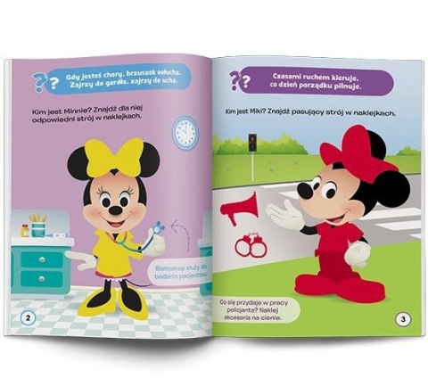 Książeczka edukacyjna Disney Maluch. Ubieranka. Kim jestem? Ameet (MUB 9201) Książeczka edukacyjna Disney Maluch. Ubieranka. Kim jestem? Ameet (MUB 9201)