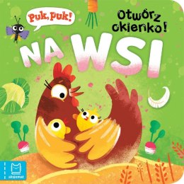 Książka dla dzieci Puk, puk! Otwórz okienko! Na wsi
