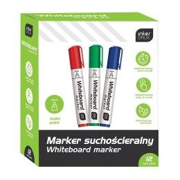 Marker suchościeralny mix okrągła końcówka Interdruk (IMARTAB)