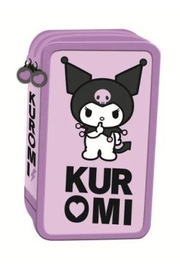 Saszetka KUROMI Violet potrójny fiolet St.Majewski