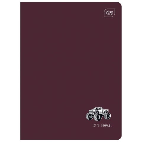 Zeszyt 70 SIMPLE A5 16k. 70g krata Interdruk Zeszyt 70 SIMPLE A5 16k. 70g krata Interdruk