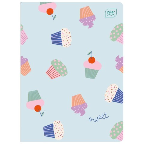 Zeszyt GIRLS A5 32k. 70g linia kolor Interdruk