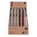 Długopis wymazywalny Academy HEX gripem niebieski 0,7mm Interdruk (żelowy)