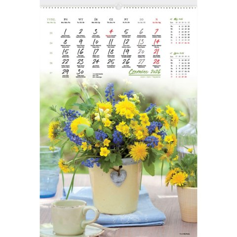 Kalendarz ścienny 13-planszowe 320mm x 470mm Lucrum (RW12) Kalendarz ścienny 13-planszowe 320mm x 470mm Lucrum (RW12)