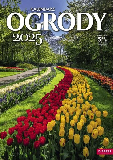 Kalendarz ścienny A4 OGRODY A4 Press (5904830713411) Kalendarz ścienny A4 OGRODY A4 Press (5904830713411)